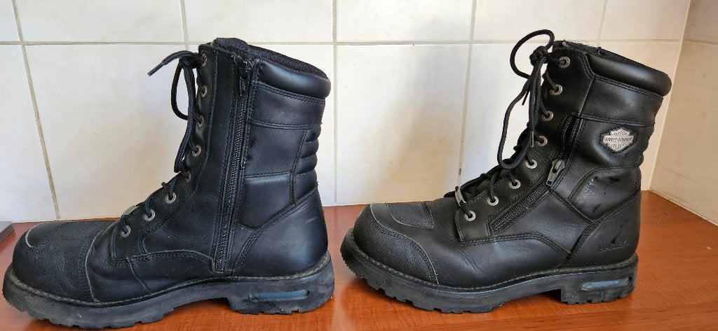 Harley Davidson motorlaarzen maat 46 a 47, Heren, Harley Davidson. Origineel., Ophalen of Verzenden, Laarzen