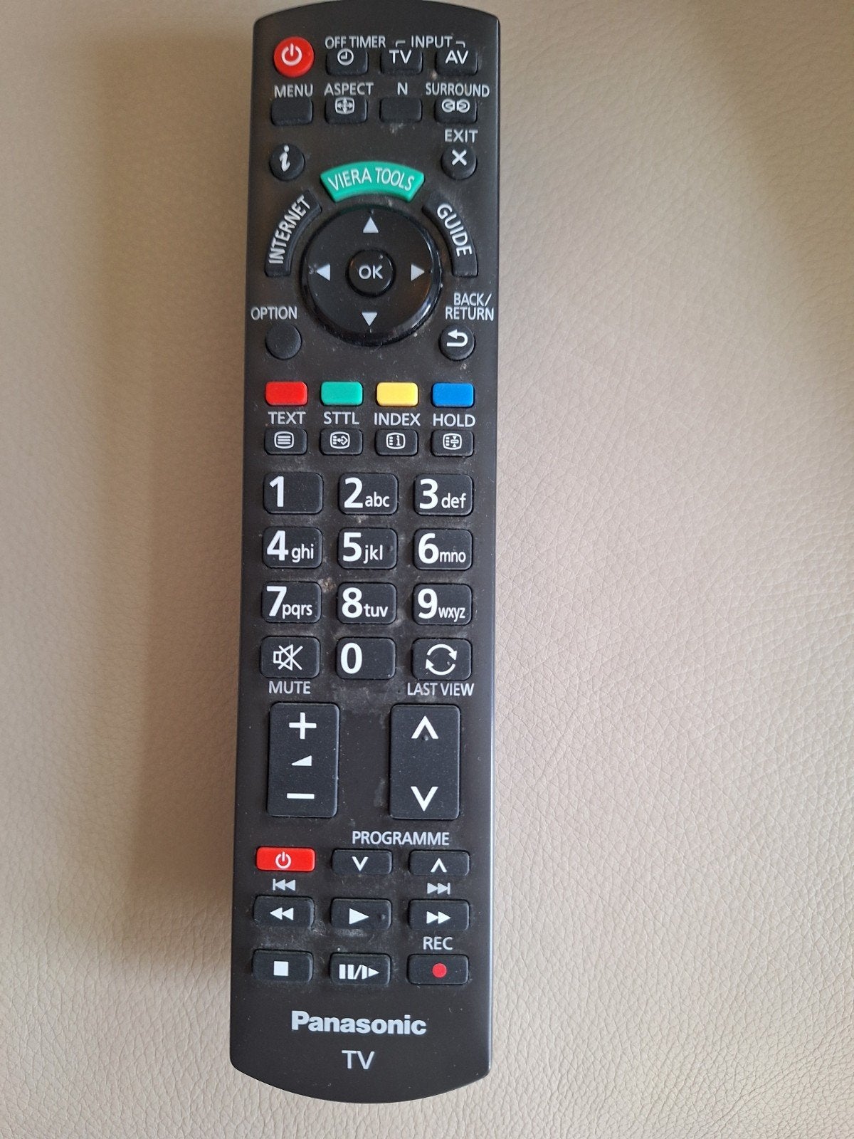 Panasonic TV Afstandsbediening - Origineel, Ophalen of Verzenden, Gebruikt, Origineel, Tv