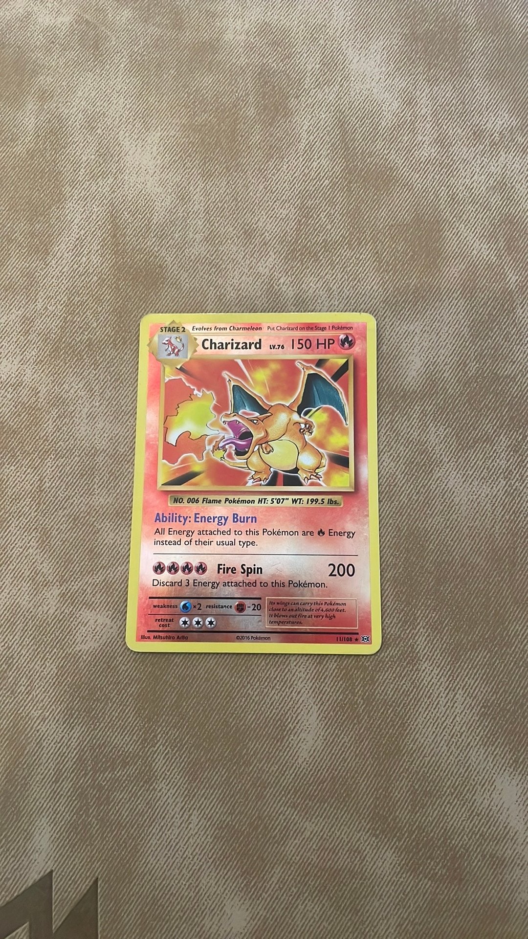 Charizard Evolutions #11, Hobby en Vrije tijd, Verzamelkaartspellen | Pokémon, Ophalen of Verzenden, Zo goed als nieuw