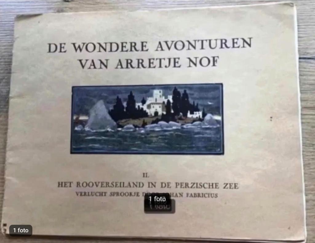 De wondere avonturen van Arretje Nof nr.2 uit 1927,, Ophalen of Verzenden, Gelezen, Fictie algemeen