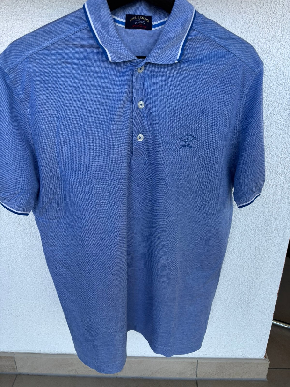 Paul & Shark polo maat L. Perfecte staat!, Verzenden, Zo goed als nieuw, Blauw
