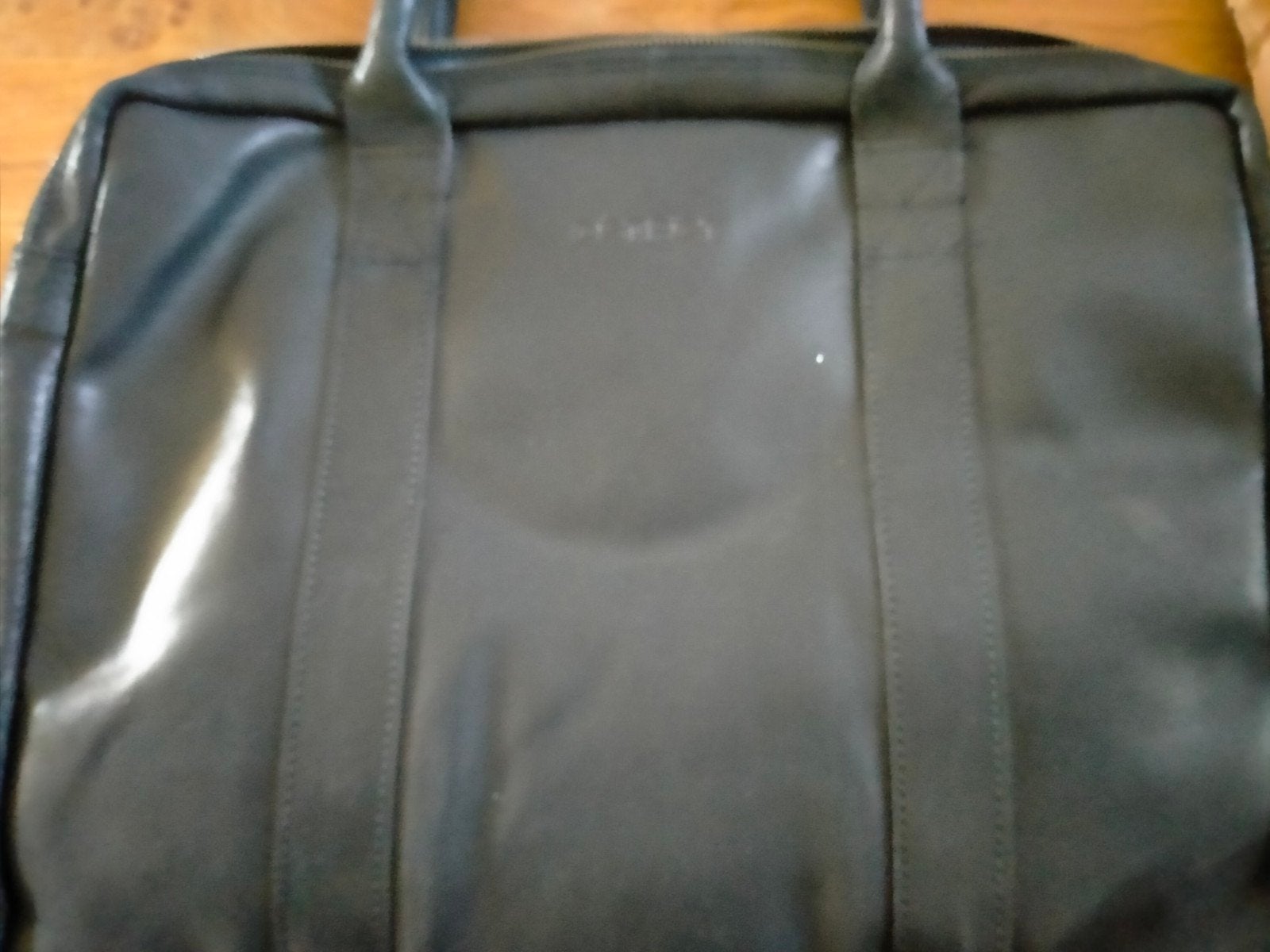 DSTRCT Leren Laptoptas / Aktetas Zwart, Ophalen of Verzenden, Nieuw, Zwart, Overige typen
