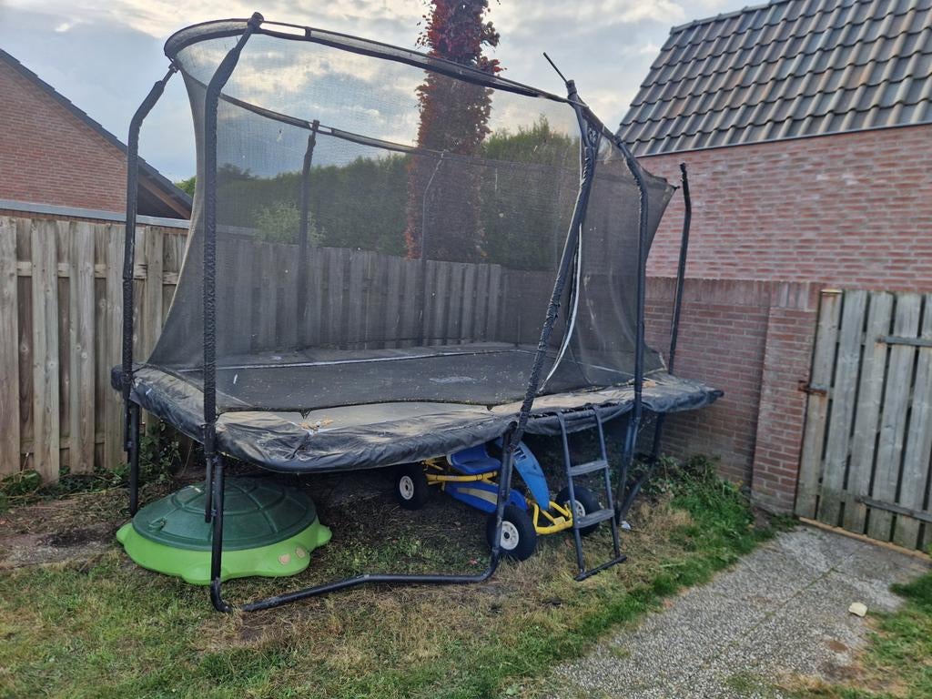 Salta Trampoline 3x4m - Springdoek Goed, Rand/Kooi Vervangen, Ophalen of Verzenden, Gebruikt