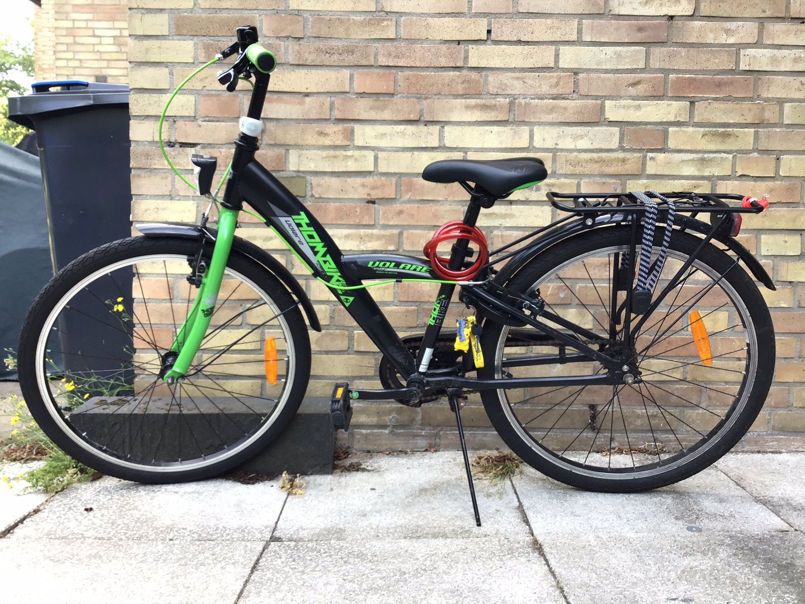 Kinderfiets thombike 7 tot 10 jaar, Vlaardingen, Ophalen, Velgrem, Handrem, Gebruikt