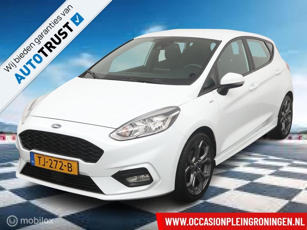 Ford Fiesta 1.0 EcoBoost ST-Line, Voorwielaandrijving, Stof, Gebruikt, Handgeschakeld