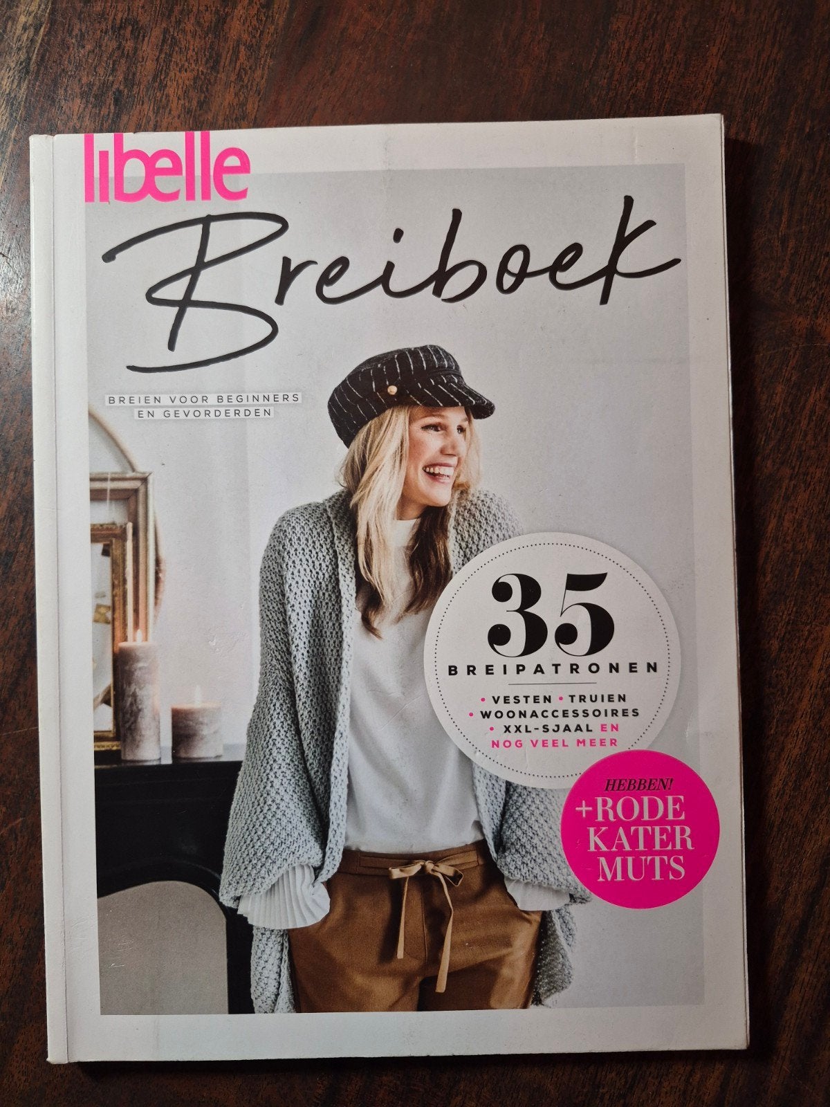 Libelle, breiboek,  35 heerlijke breipatronen, Hobby en Vrije tijd, Ophalen of Verzenden, Zo goed als nieuw, Breien, Patroon of Boek