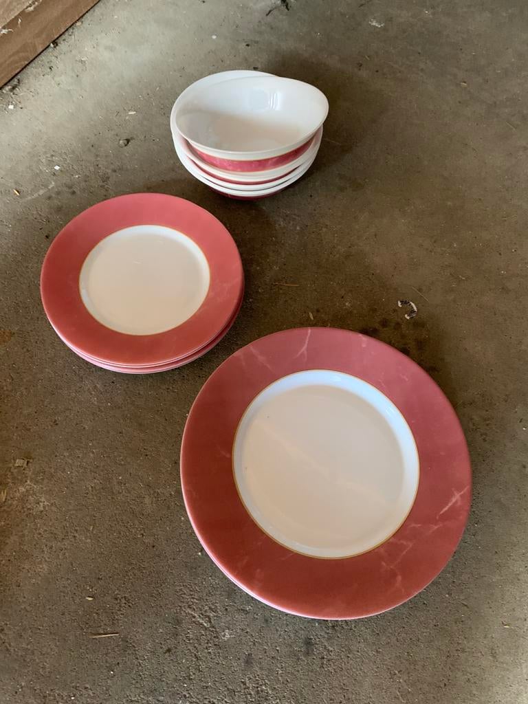 Arcopal servies, Ophalen of Verzenden, Zo goed als nieuw, Overige stijlen, Bord(en)
