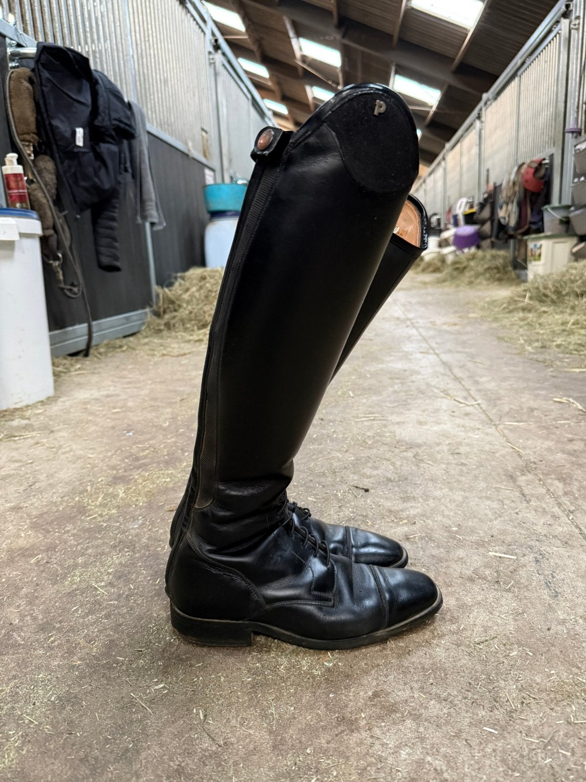 Petrie Laarzen smalle kuit maat 38, Dieren en Toebehoren, Paardrijkleding, Ophalen of Verzenden, Dressuur, Schoeisel