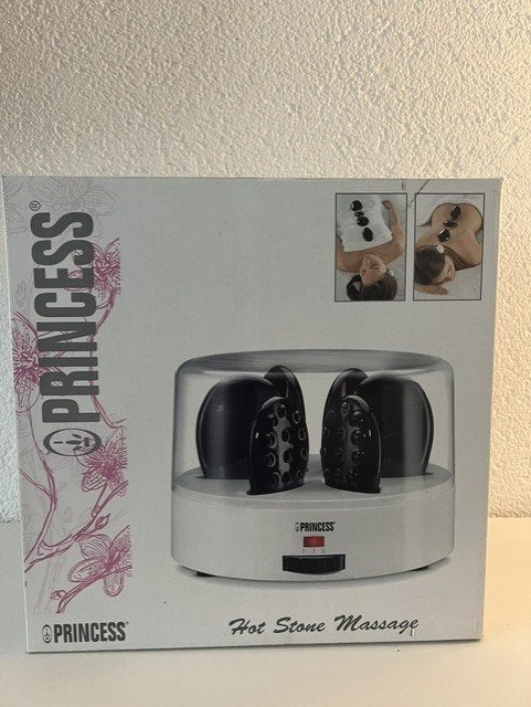 Princess Hot Stone Massage Set - Ontspanning Thuis, Ophalen of Verzenden, Nieuw, Overige typen