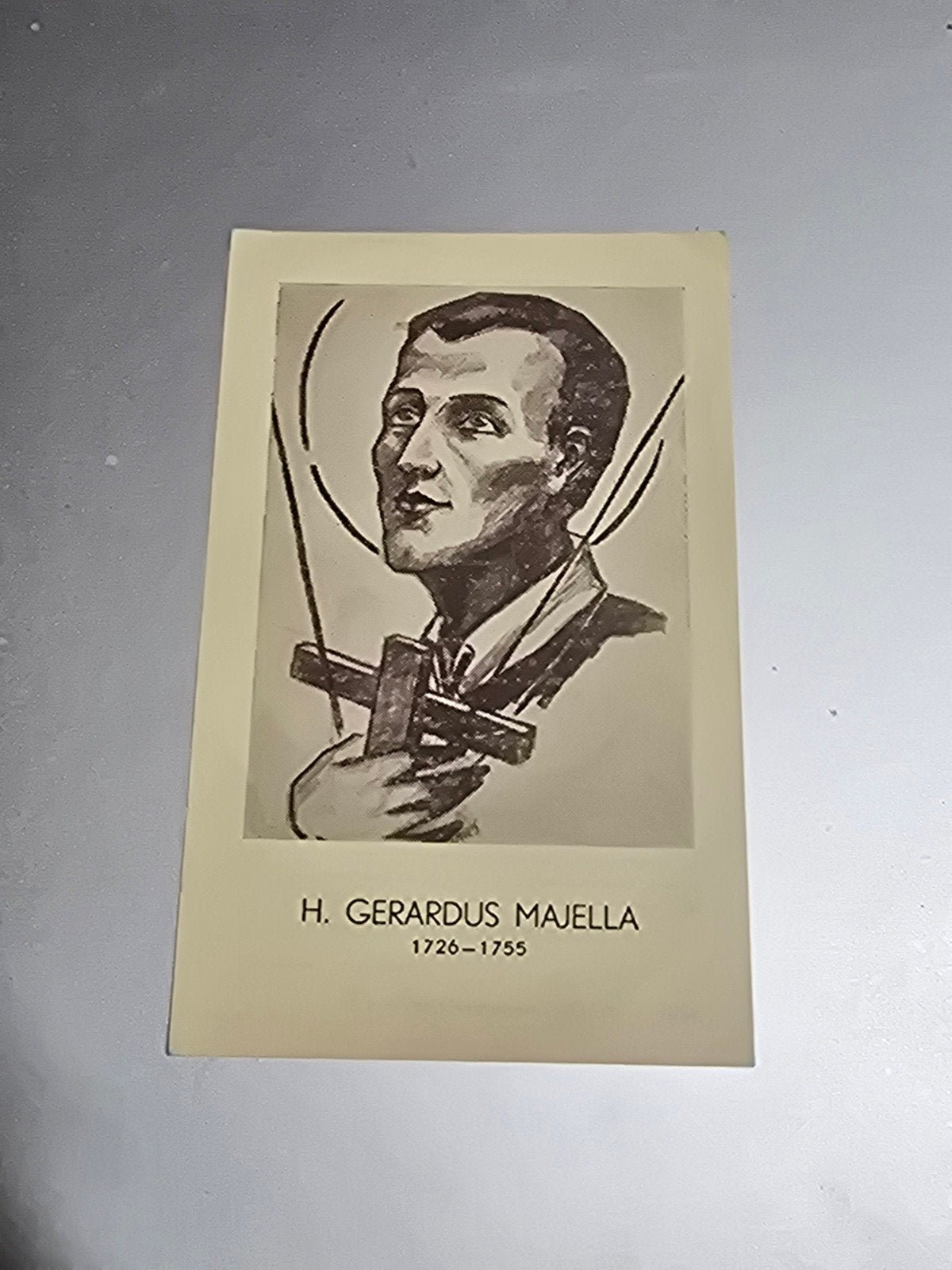 H. Gerardus Majella Gebedskaart - 1963, Ophalen of Verzenden