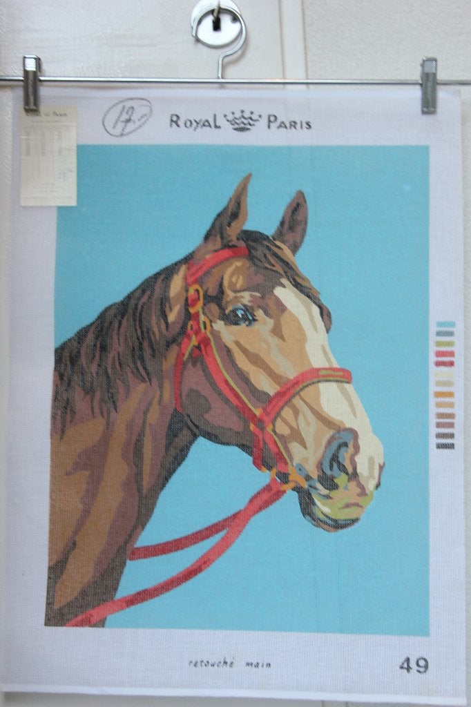 Voorbedrukt stramien Royal Paris 49 paard, Ophalen of Verzenden, Nieuw, Handborduren, Patroon