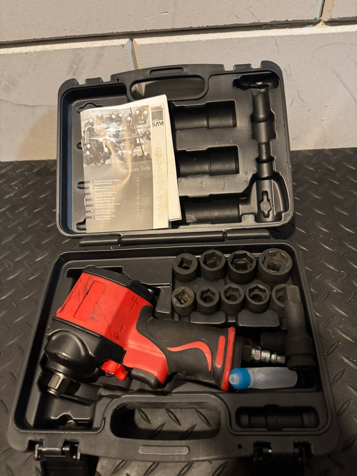 Rodac Luchtsleutel Set - Pneumatisch Gereedschap, Ophalen, Gebruikt, Overige typen, Overige merken