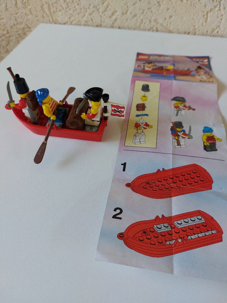 VINTAGE (NIET MEER TE KOOP!) Legoset 6247 Bounty Boat, 1992, Kinderen en Baby's, Gebruikt, Overige thema's, Lego, Ophalen of Verzenden