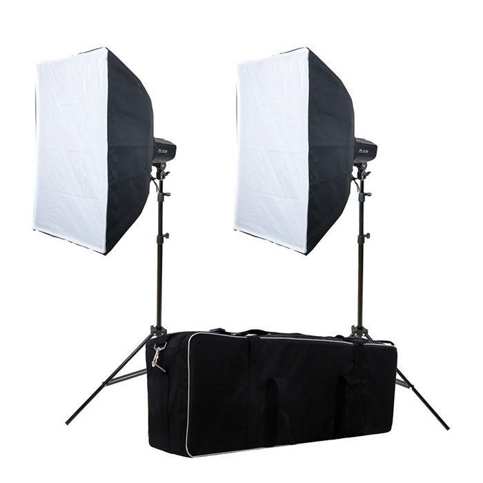 Studio flitsset Falcon Eyes SSK-200D, Ophalen, Gebruikt, Studioflitser, Falcon Eyes
