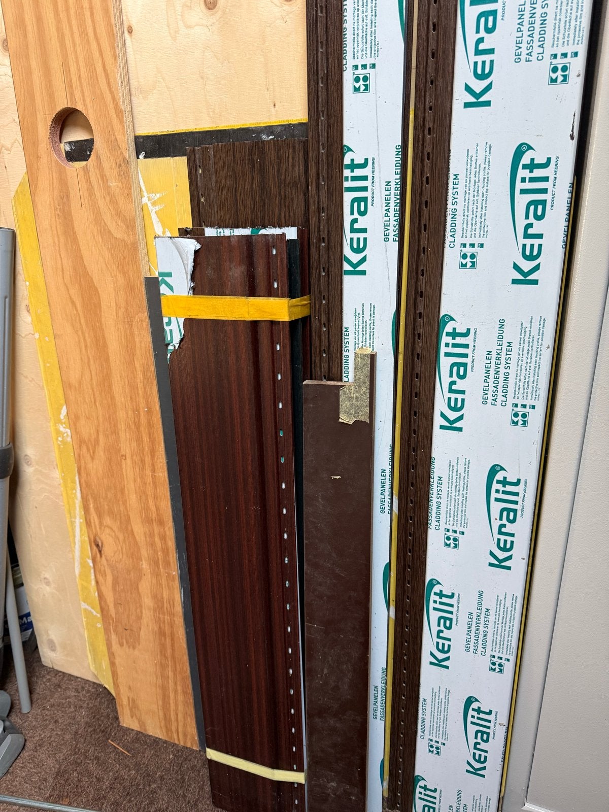 Keralit gevelpanelen, Doe-het-zelf en Verbouw, Ophalen, Nieuw, Overige materialen, Minder dan 20 mm