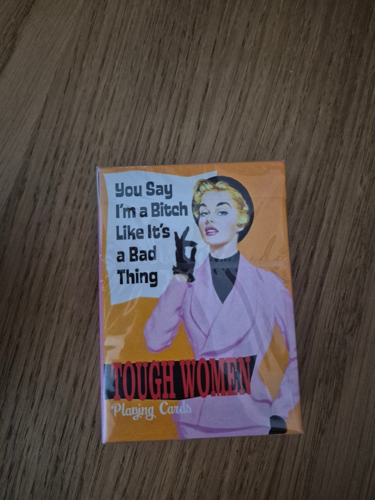speelkaarten tough women editie, Ophalen of Verzenden, Nieuw, Speelkaart(en)