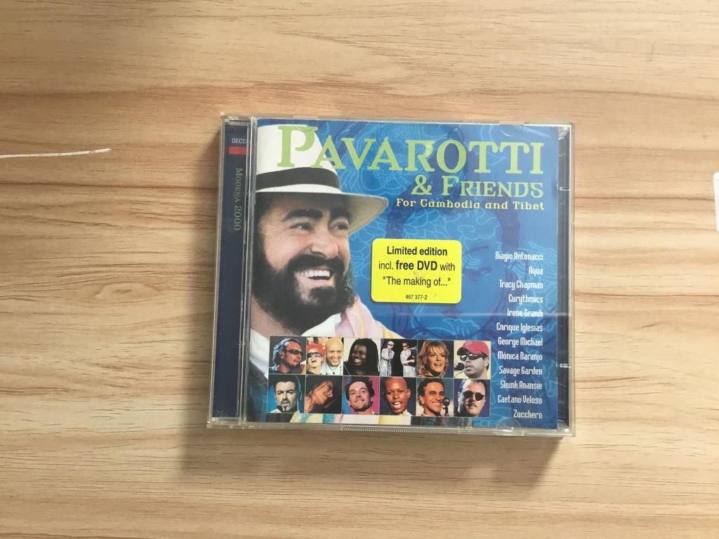 Cd pavarotti & friends, Ophalen of Verzenden, Zo goed als nieuw