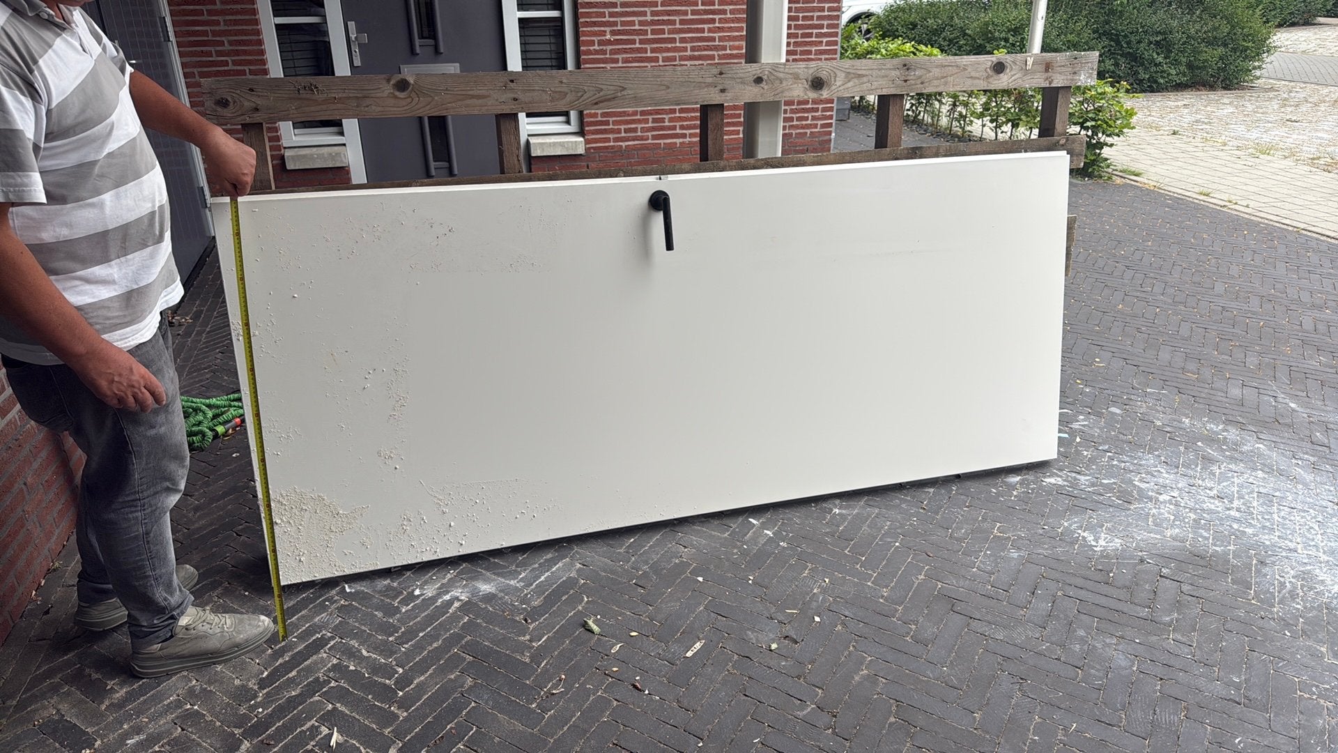 Svedex branddeur linksdraaiend 231x93, Ophalen, Zo goed als nieuw