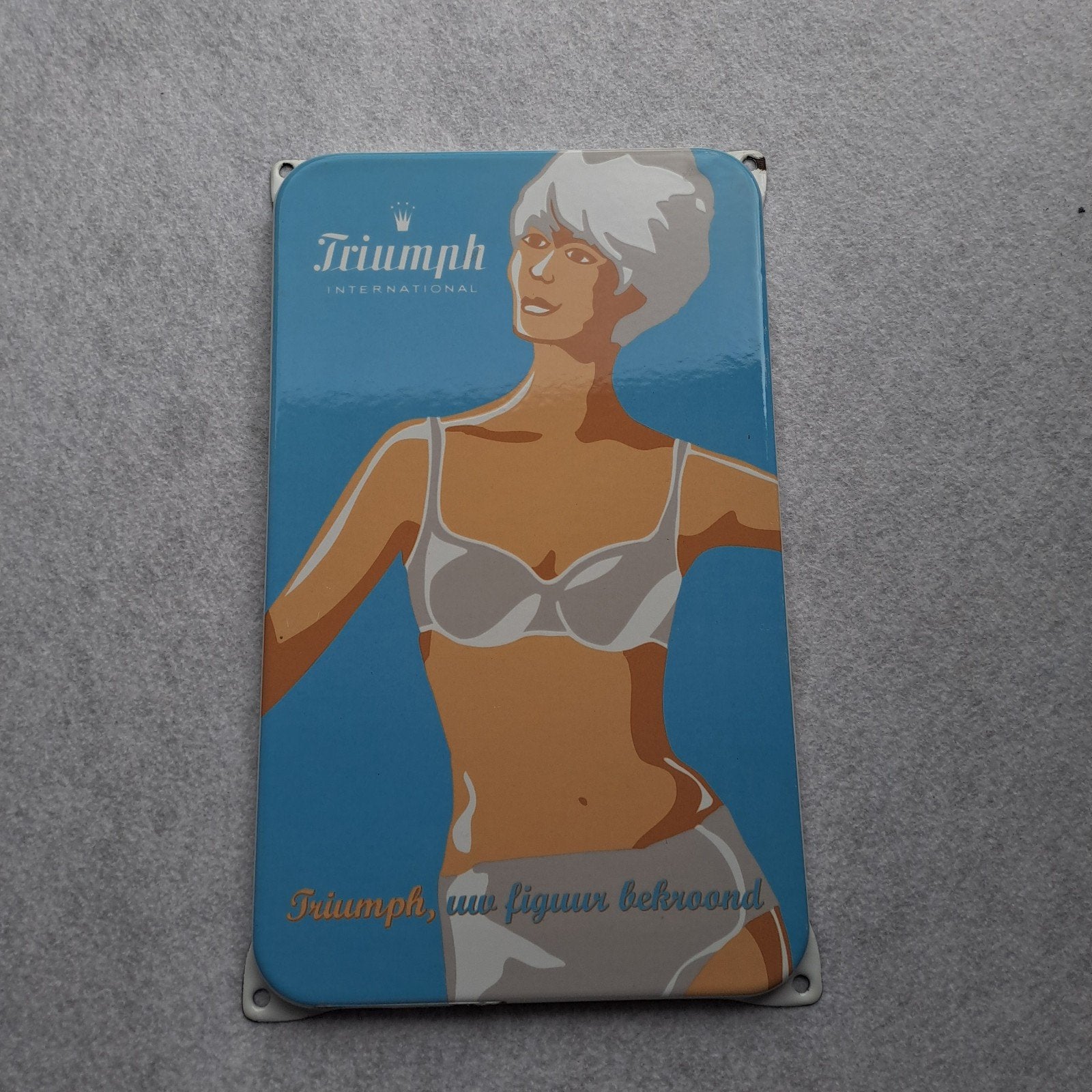 Triumph lingerie relamebord, Ophalen of Verzenden, Zo goed als nieuw, Reclamebord