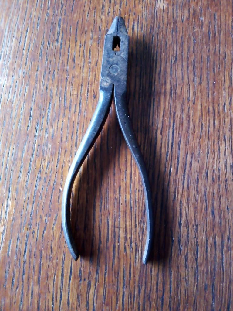 antieke glasbreektang-lengte 21 cm, Ophalen of Verzenden