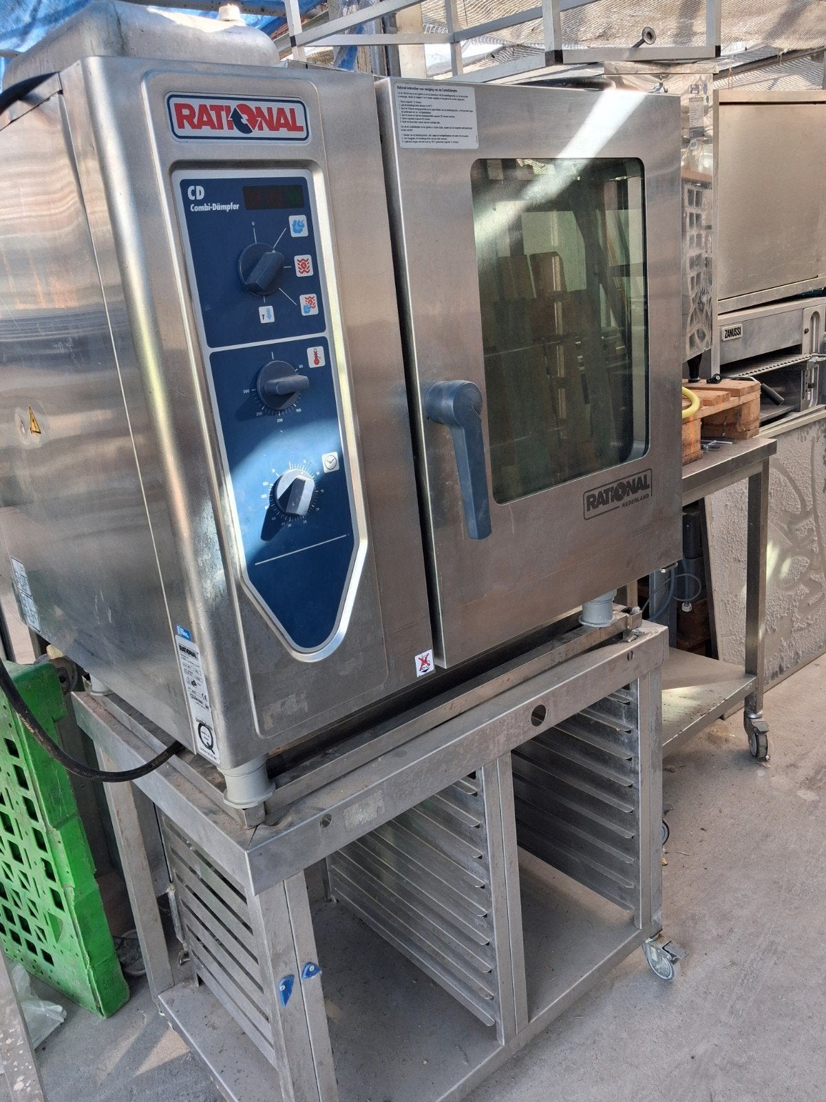 rational steamer, Ophalen of Verzenden, Gebruikt, Ovens, Magnetrons en Steamers