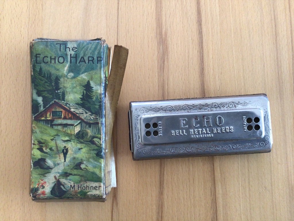Mondharmonica, Gebruikt, C-mondharmonica, Ophalen of Verzenden, Met koffer of doosje