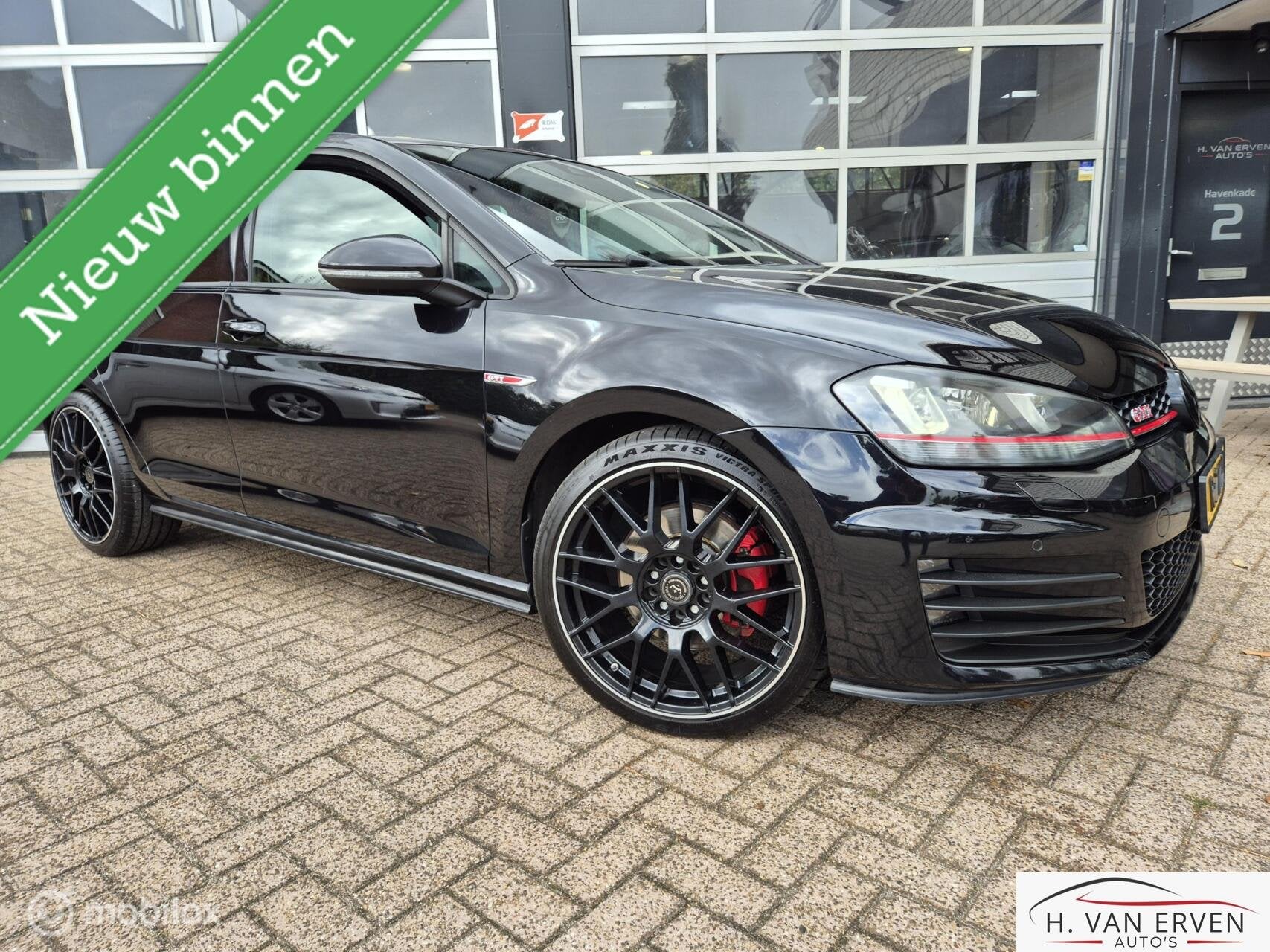 Volkswagen Golf 2.0 TSI GTI Performance 230PK 19" CAMERA, Auto's, Volkswagen, Euro 6, 4 cilinders, 1984 cc, Zwart