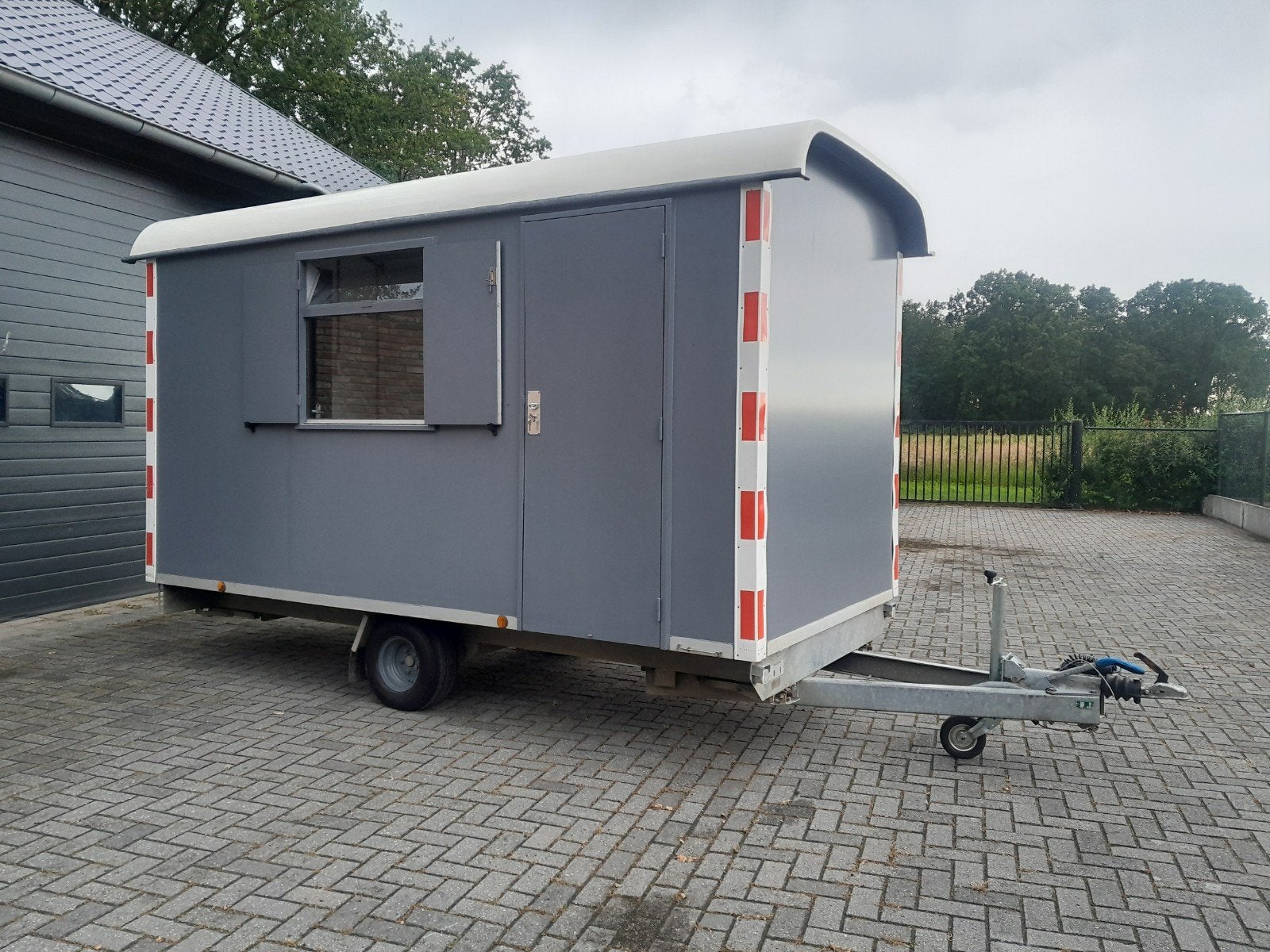 Schaftwagen snelverkeer schaftkeet pipowagen keet brouwer, Ophalen, Gebruikt