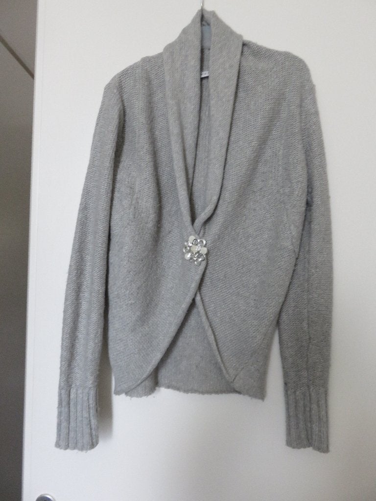 VEST GRIJS 38/40 YESSICA ZGAN  ZONDER SLUITING, Maat 38/40 (M), Verzenden, Yessica, Zo goed als nieuw