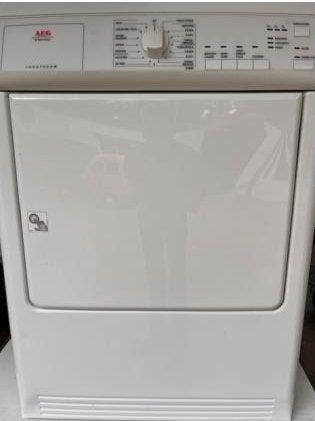 AEG Lavatherm Wasdroger, Ophalen, 6 tot 8 kg, Gebruikt, Voorlader