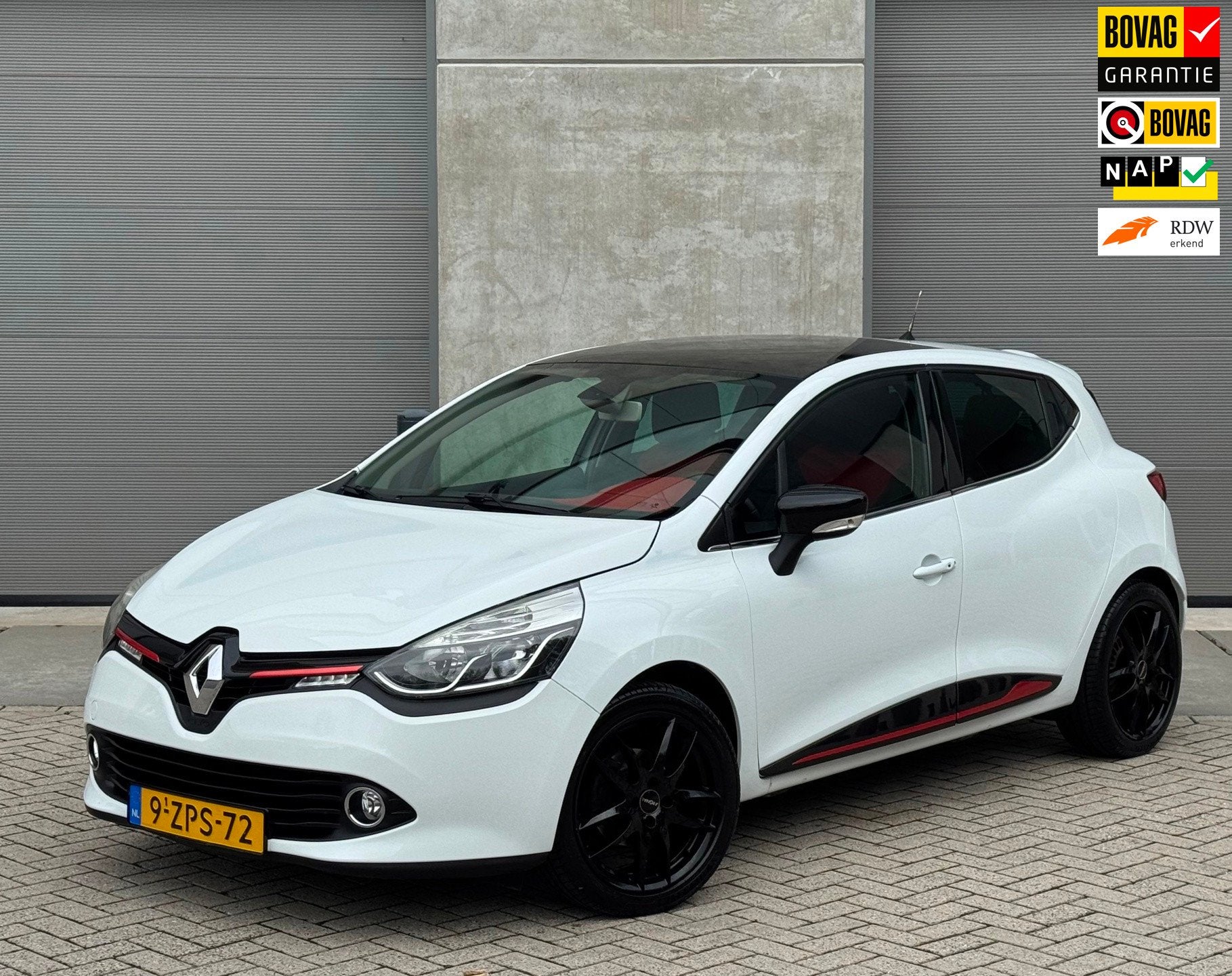 Renault Clio 1.2 TCe 120pk AUT 2015 Wit PANO|CAMERA|NAP|CLIM