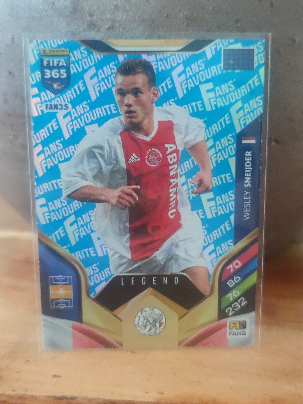 Wesley Sneijder Ajax Panini Adrenalyn XL kaart, Verzamelen, Sportartikelen en Voetbal, Ophalen of Verzenden
