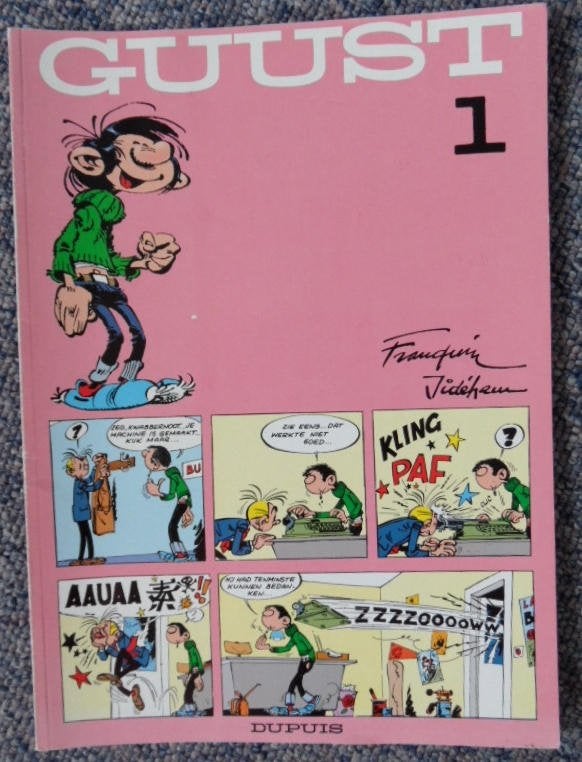 Guust deel 1 - André Franquin, Eén stripboek, Ophalen of Verzenden, Zo goed als nieuw