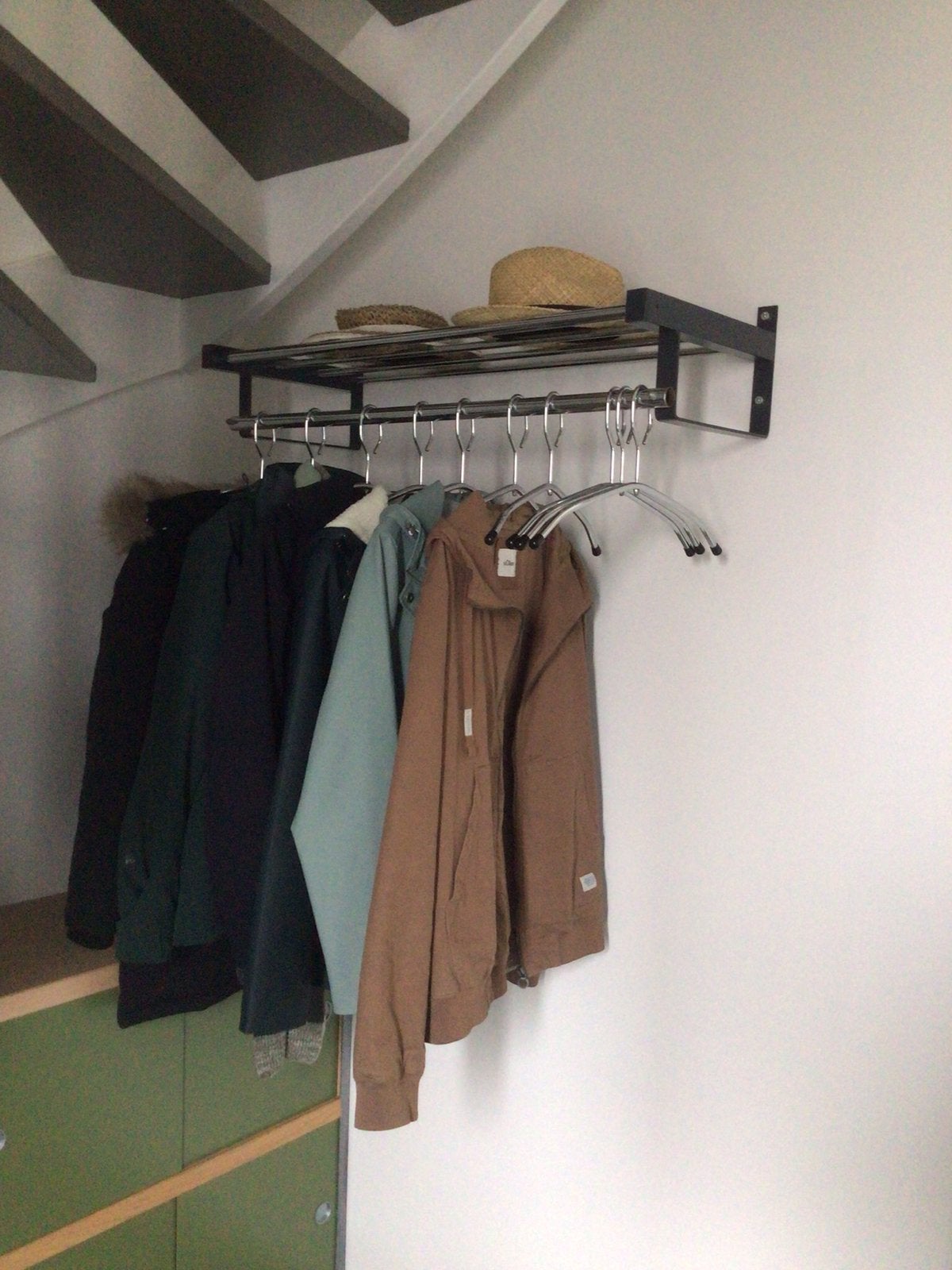 Vintage wandkapstok uit jaren 60 in nette staat KOOPJE, Huis en Inrichting, Woonaccessoires | Kapstokken, Zo goed als nieuw, Minder dan 100 cm