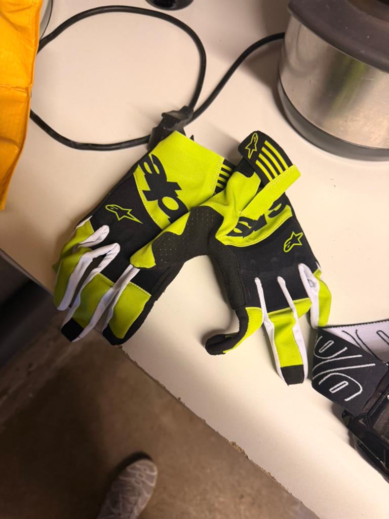 Alpinestars Motorcross Set XL - Helm, Bril, Handschoenen, Ophalen of Verzenden, Tweedehands, Heren, Handschoenen
