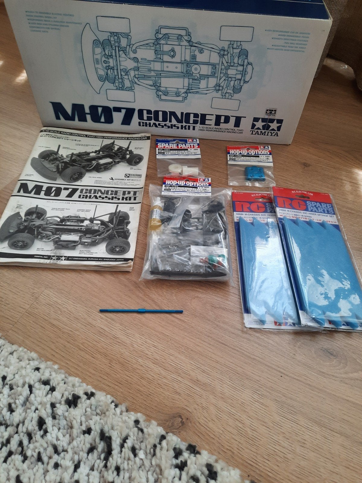 Tamiya m07 m chassis, Ophalen of Verzenden, Gebruikt