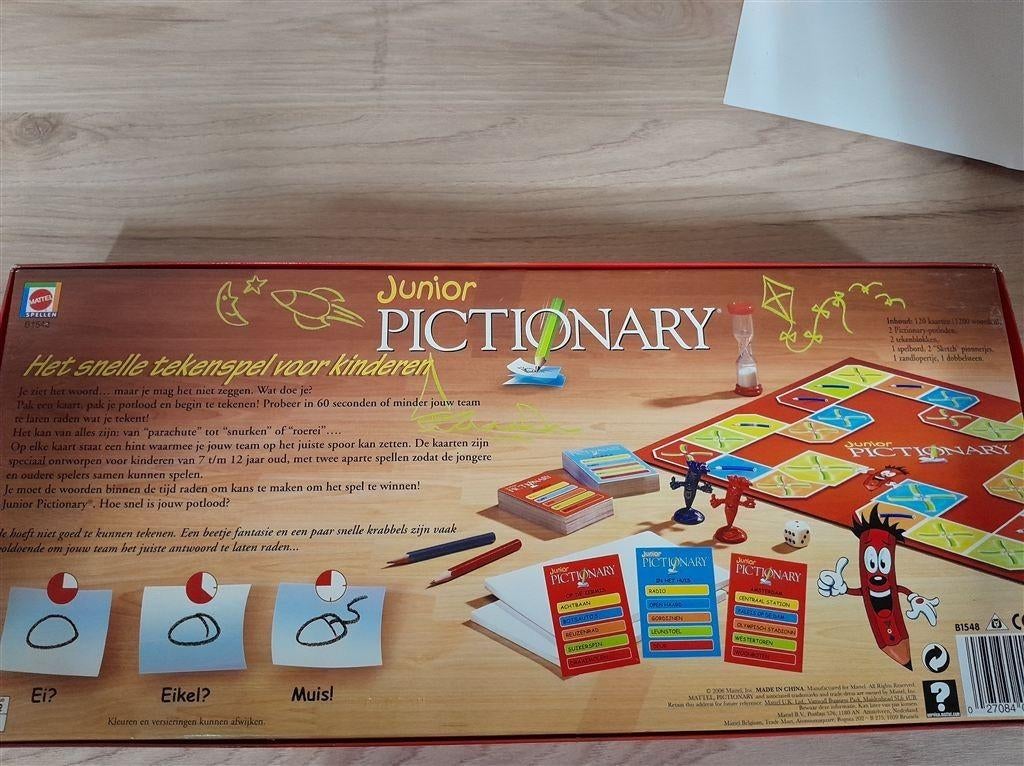 Junior Pictionary - s3988, Verzenden, Zo goed als nieuw