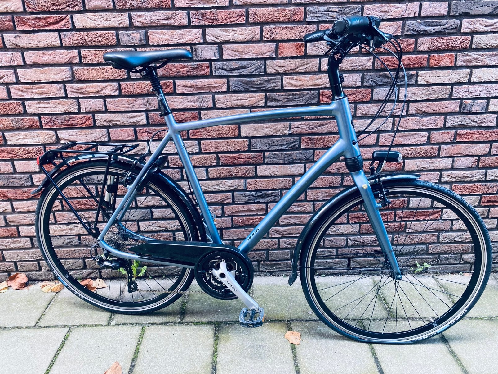 ZGAN Koga Miyata Venya 5.0 herenfiets maat XL / 63 cm, Ophalen, 28 inch, Vering, Velgrem