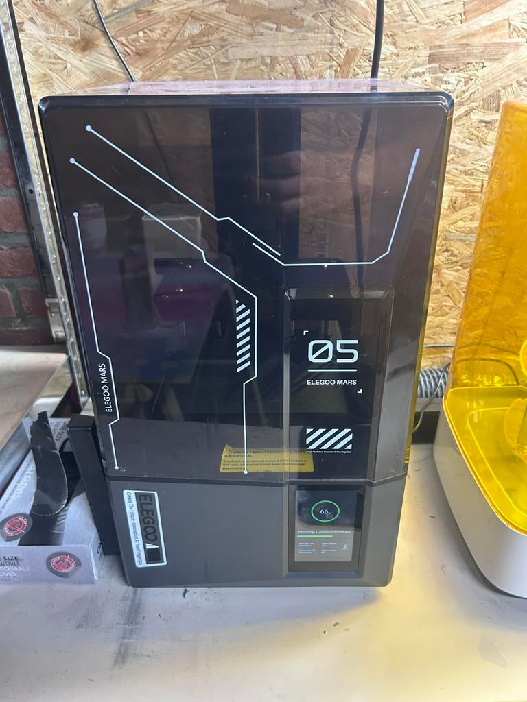 Elegoo Mars 5 Resin 3D Printer Top Staat!, Computers en Software, 3D Printers, Ophalen of Verzenden, Zo goed als nieuw