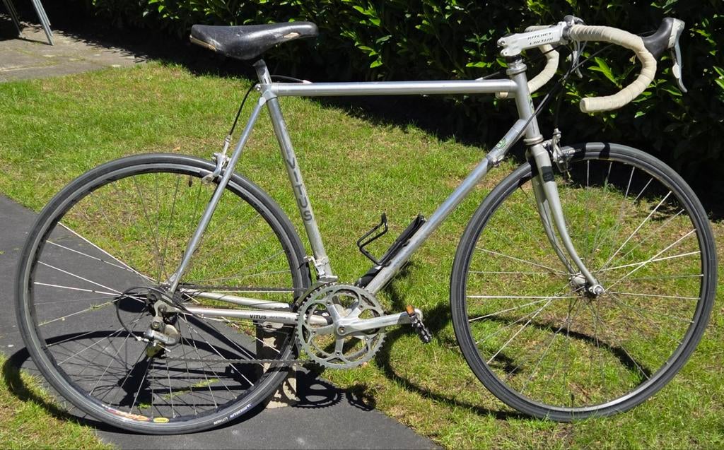 Vintage Vitus Duralinox racefiets - Shimano 600, 28 inch, Gebruikt, 10 tot 15 versnellingen, Aluminium