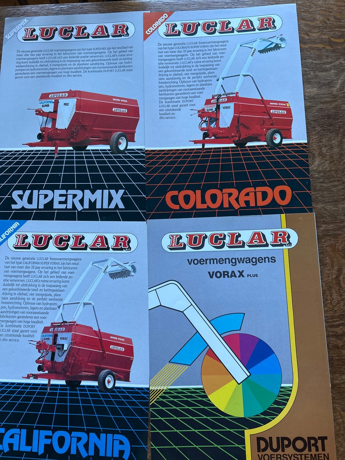 Luclar Voermengwagens - Supermix, Colorado, California, Ophalen of Verzenden