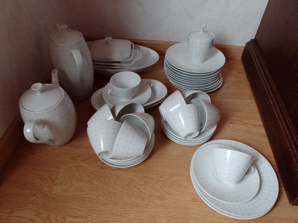 Compleet  servies, Ophalen
