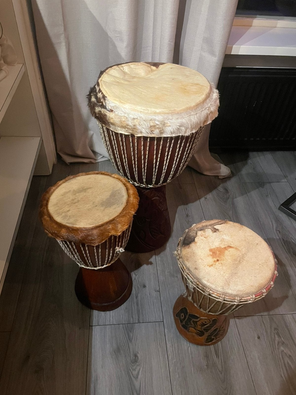 Djembé’s, Ophalen, Gebruikt, Melodische percussie