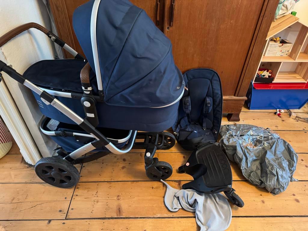 Joolz Geo2 Combiwagen met accessoires -accessoires, Kinderen en Baby's, Gebruikt, Combiwagen, Met reiswieg, Ophalen