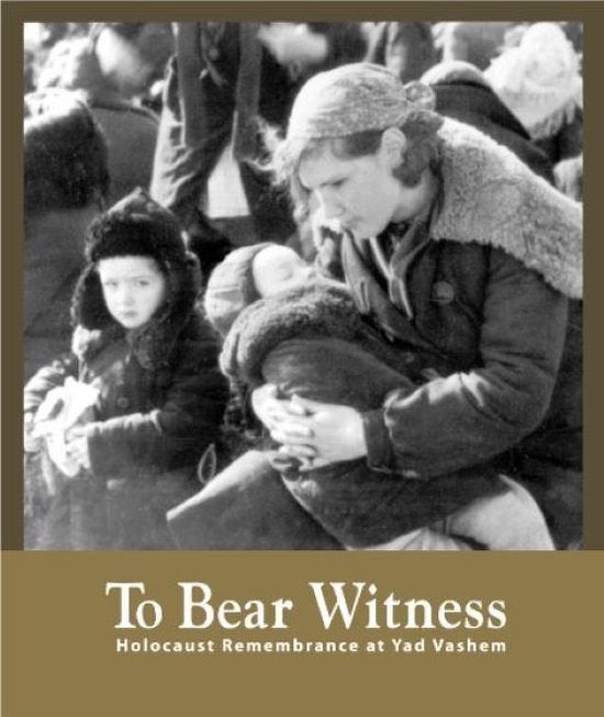 To Bear Witness - Holocaust Remembrance At Yad Vashem, Tweede Wereldoorlog, Ophalen of Verzenden, Zo goed als nieuw, Overige onderwerpen