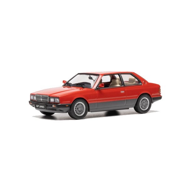 Maserati Biturbo 1982 Rood Schaal 1/43 Ixo Models, Hobby en Vrije tijd, Overige merken, Ixo Models, Auto, Ixo Models