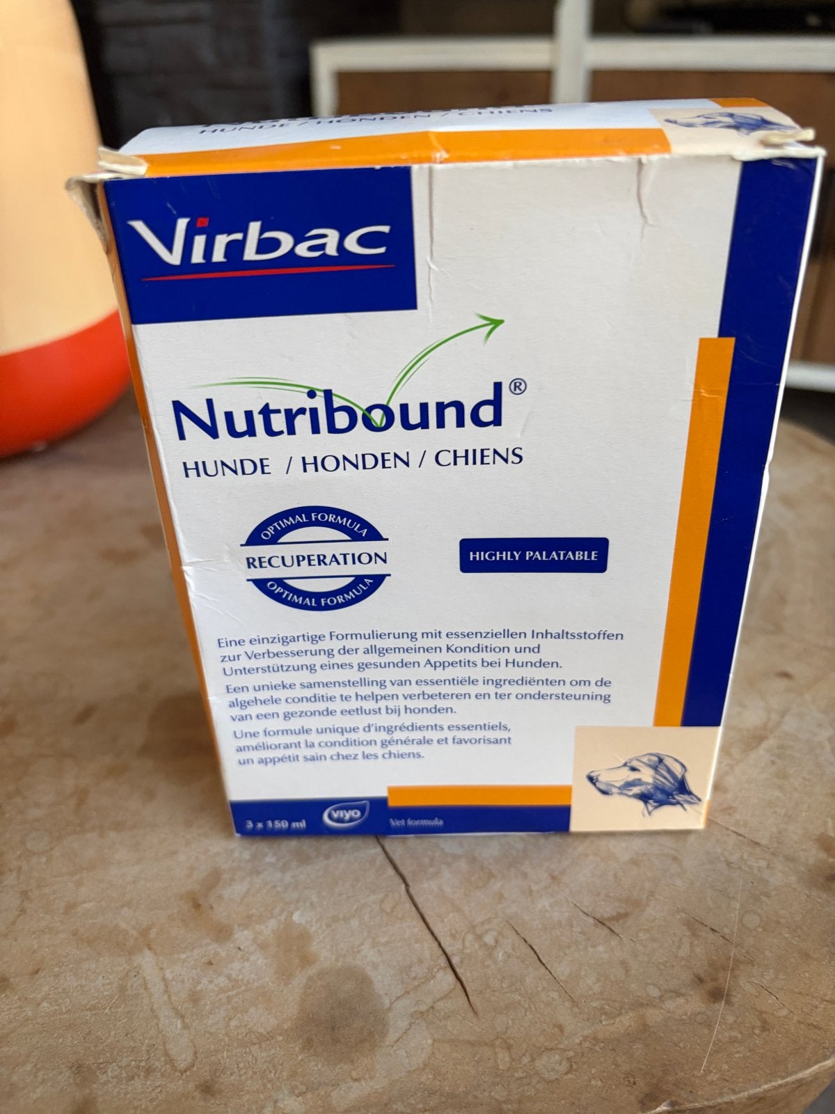 Nutribound van Virbac. 1,5 fles vol., Ophalen of Verzenden, Hond