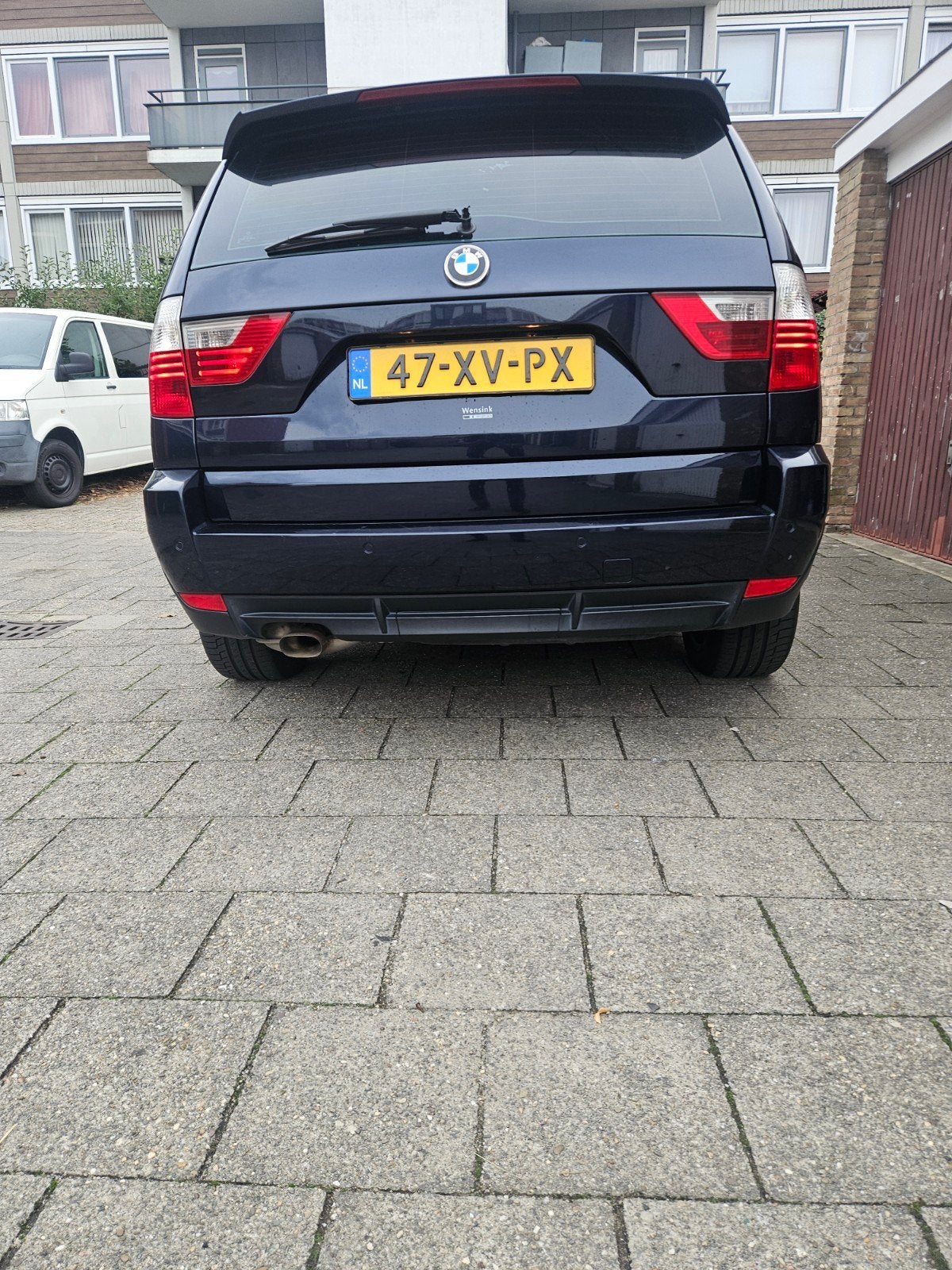 BMW X3 2.0 D AUT 2007 Blauw, Auto's, Automaat, 15 km/l, 1995 cc, Blauw