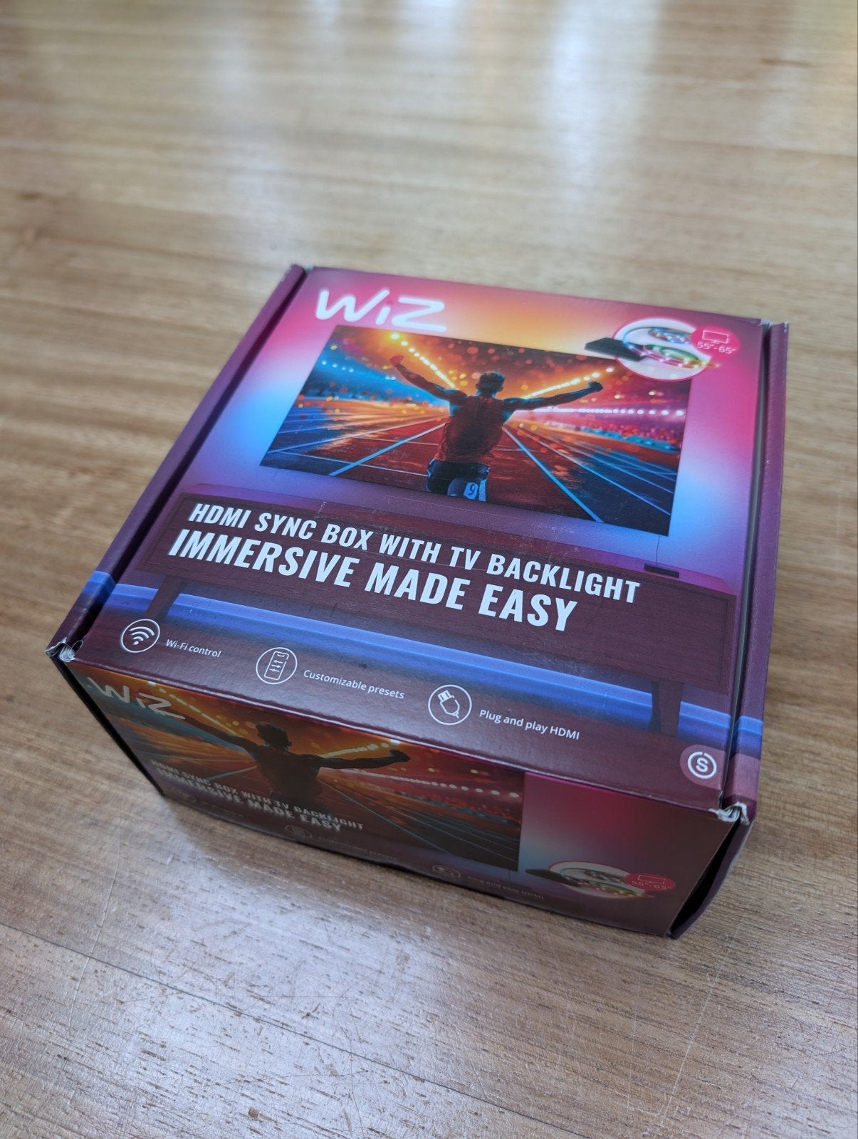 Philips Wiz Sync Box voor 55-65 inch TV met WiFi-bediening, Ophalen of Verzenden, Nieuw