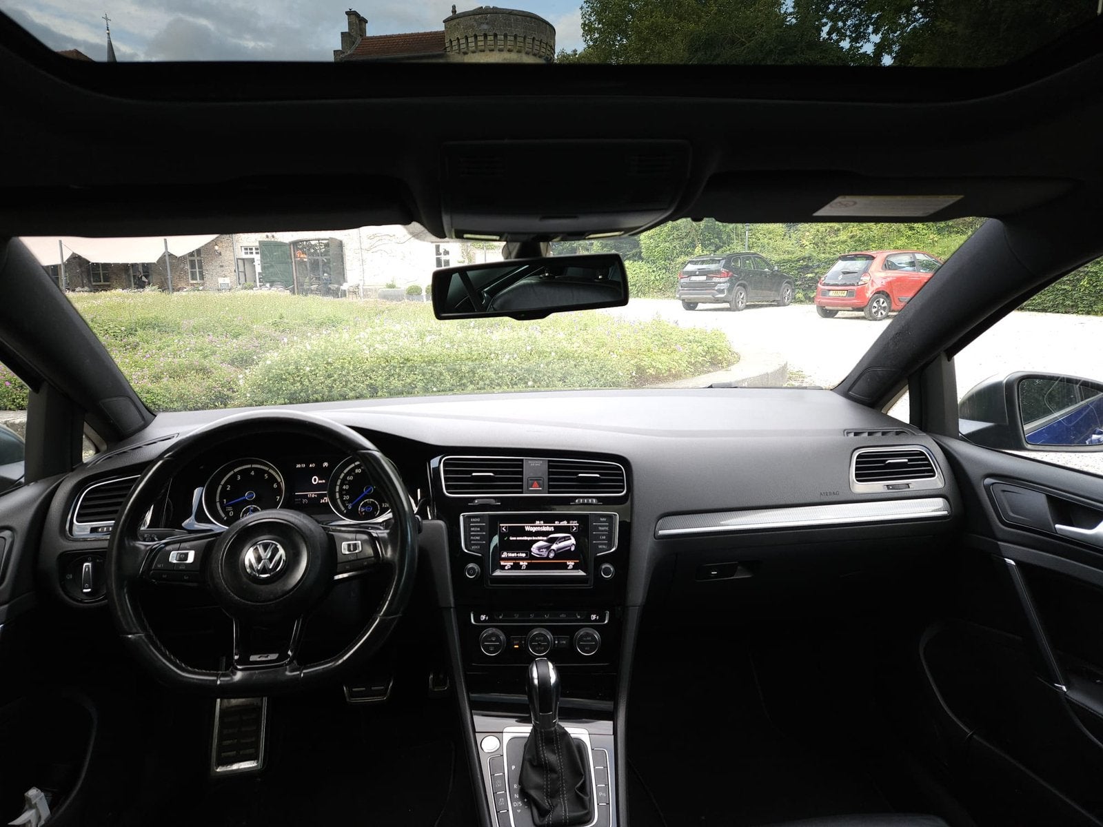 Golf7 R.    300 pk, Automaat, 3000 kg, Overige carrosserieën, Blauw